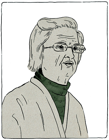 Portrait d'Elinor Ostrom